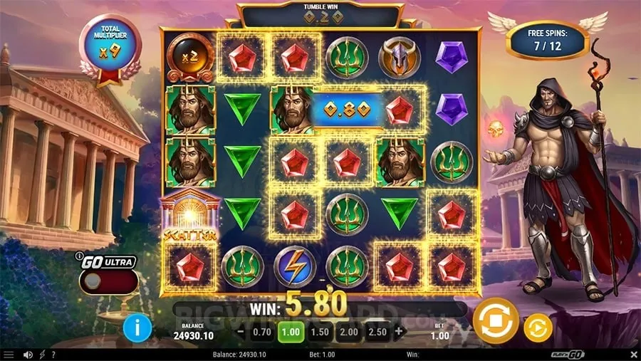 Sports betting interface on 7game app.