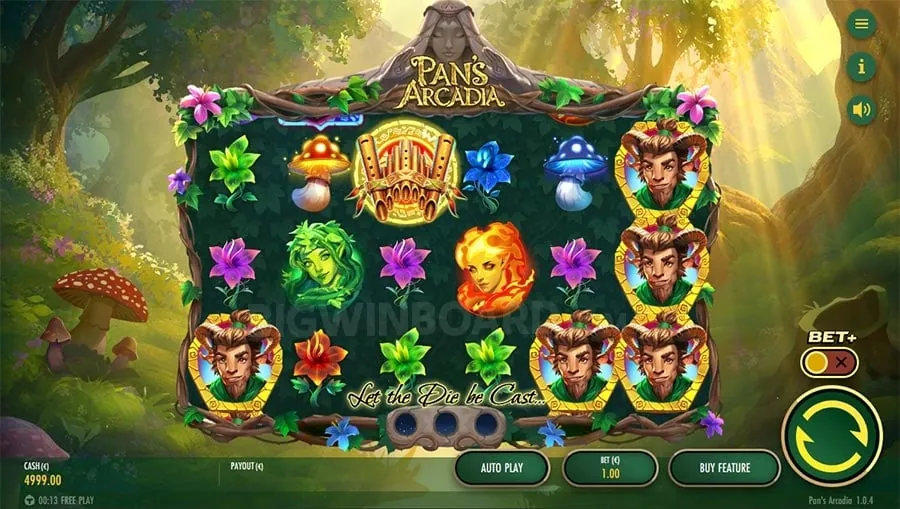 A variety of popular 7game casino slot and table games