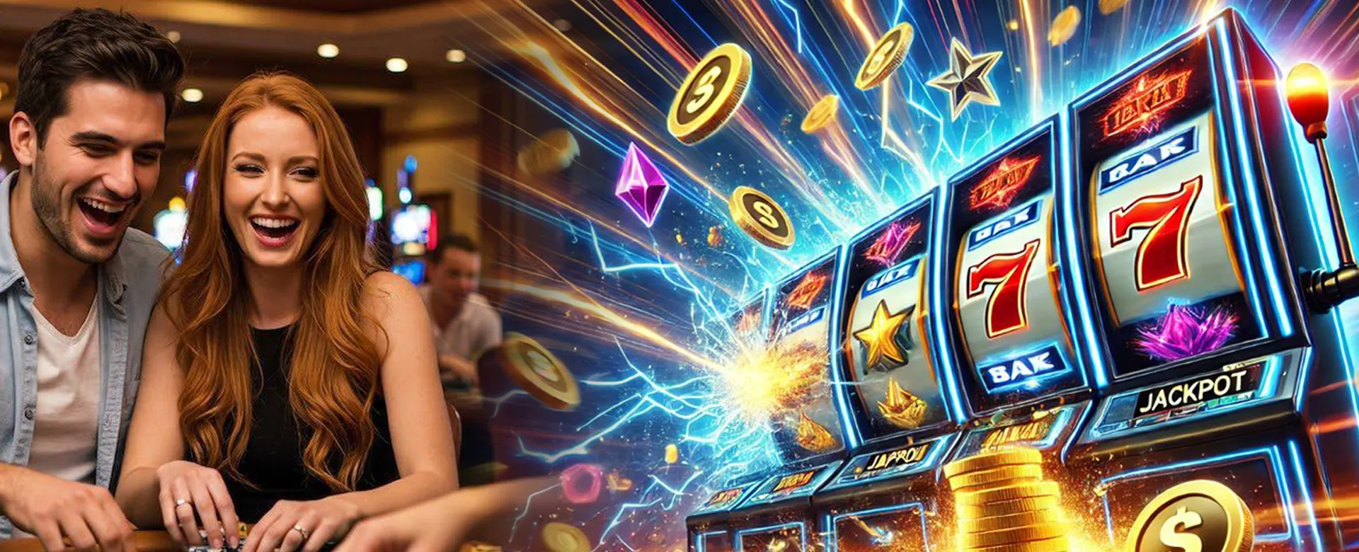 A person thoughtfully engaging with online casino games, surrounded by digital elements representing responsible gaming practices, with 7game branding and a golden-black color scheme.