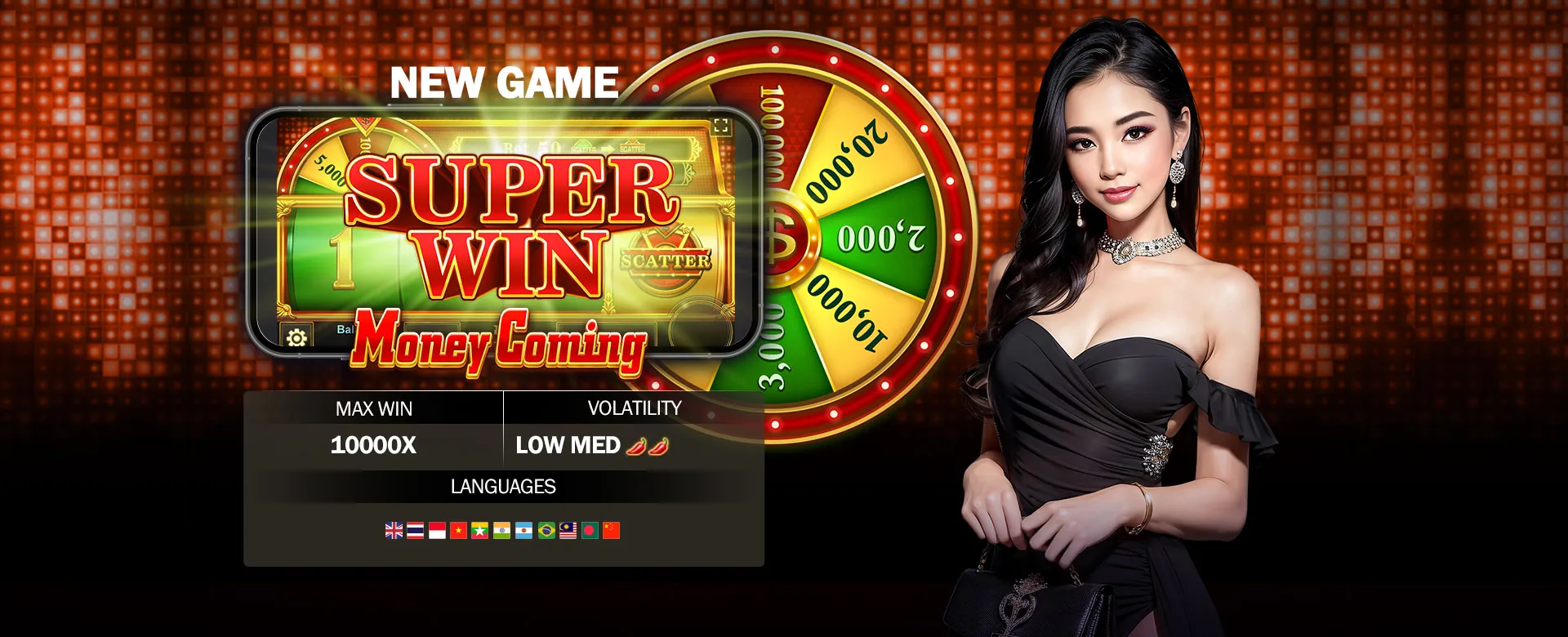 Dynamic overview of 7game online casino platform